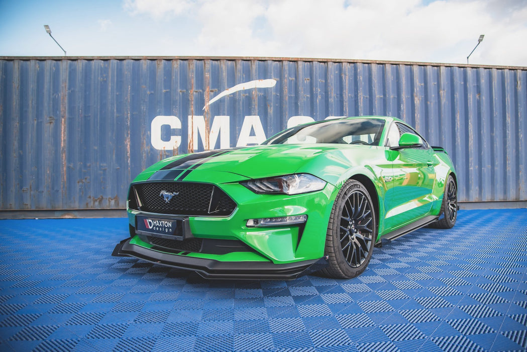 Maxton Design Front Flaps Flaps Ford Mustang GT Mk6 Facelift