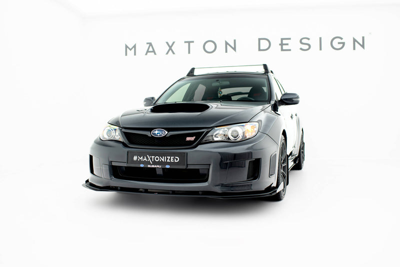 Maxton Design Front Flaps Flaps Subaru Impreza WRX STI Mk3 Facelift