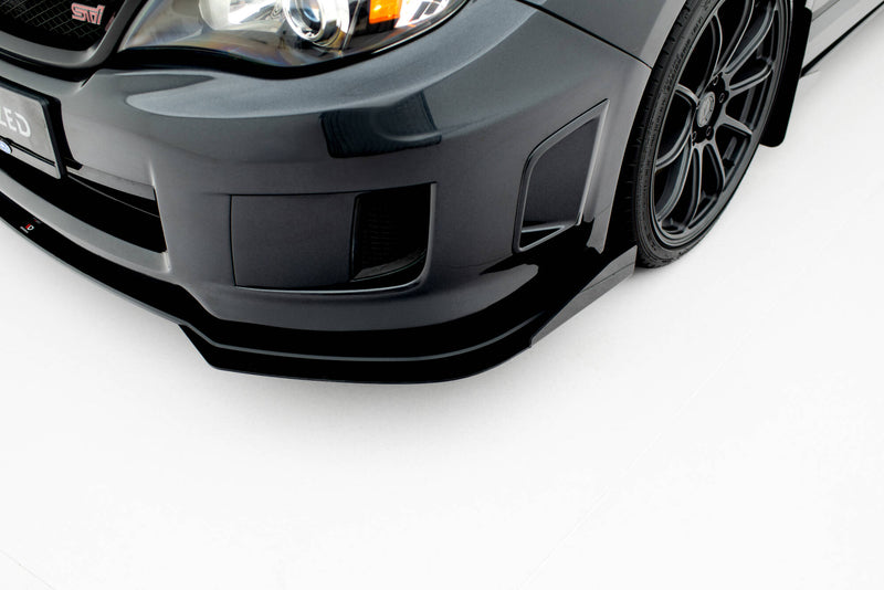 Maxton Design Front Flaps Flaps Subaru Impreza WRX STI Mk3 Facelift