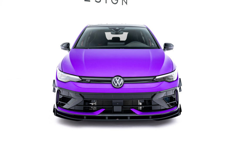 Maxton Design Front Flaps Flaps Volkswagen Golf R Mk8 Facelift