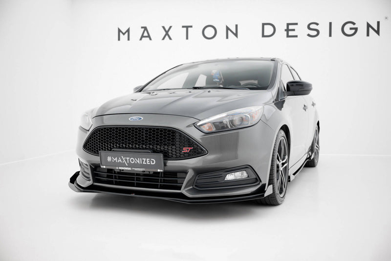 Maxton Design Front Flaps Ford Focus ST Mk3 Facelift