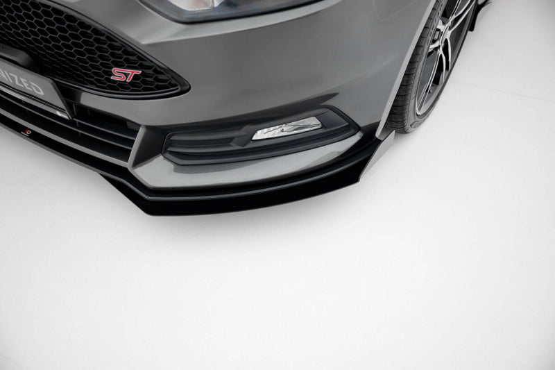 Maxton Design Front Flaps Ford Focus ST Mk3 Facelift
