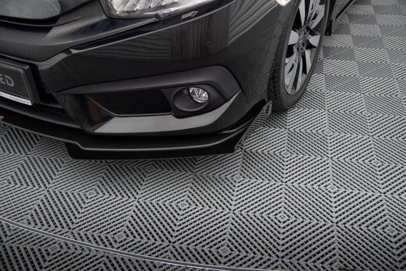 Maxton Design Front Flaps Honda Civic Sedan Mk10