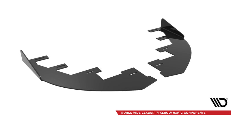 Maxton Design Front Flaps Mazda 3 MPS Mk1