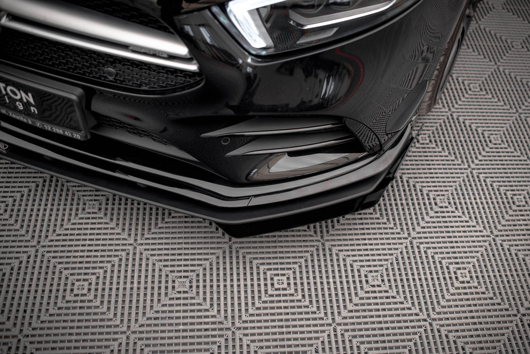 Maxton Design Front Flaps Mercedes A35 AMG / AMG-Line Aero Pack W177