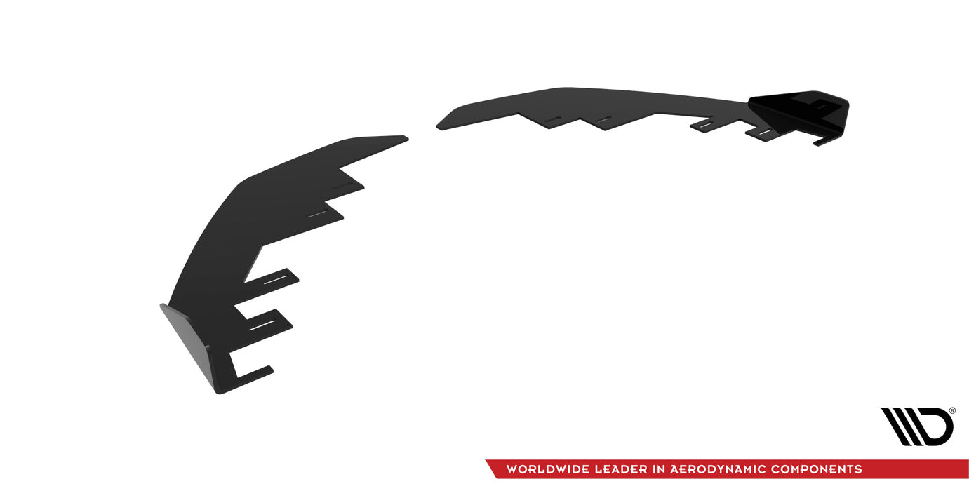 Maxton Design Front Flaps Mercedes-AMG C43 Coupe / Cabrio C205  Facelift / A205 Facelift