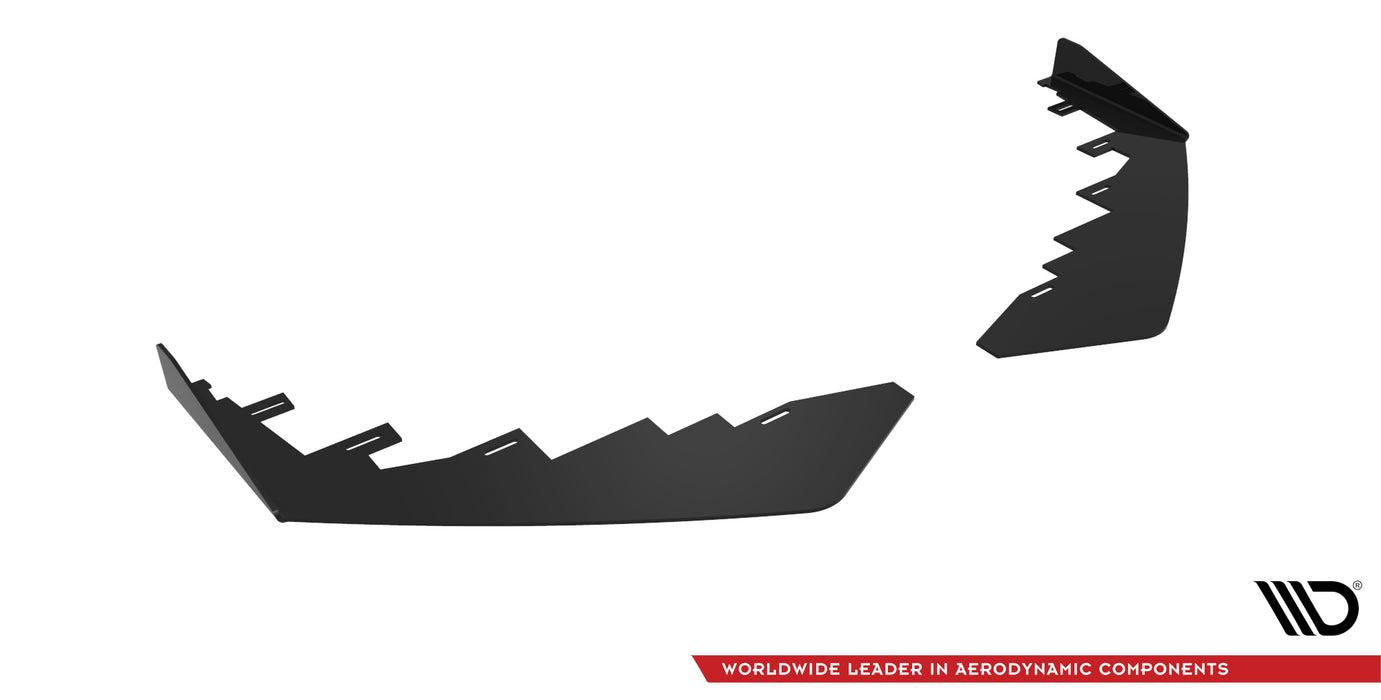 Maxton Design Front Flaps Mercedes-AMG C63 Sedan / Estate W205 Facelift