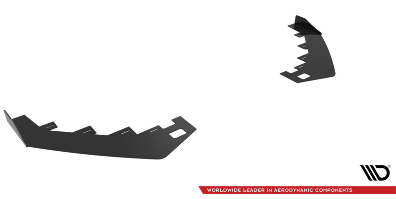 Maxton Design Front Flaps Mercedes-AMG CLA 45 Aero C117 Facelift