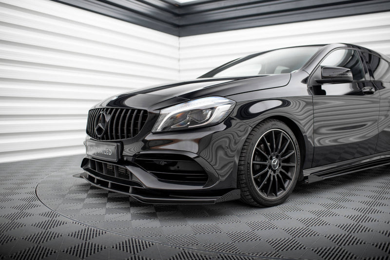Maxton Design Front Flaps Mercedes-Benz A AMG-Line W176 Facelift