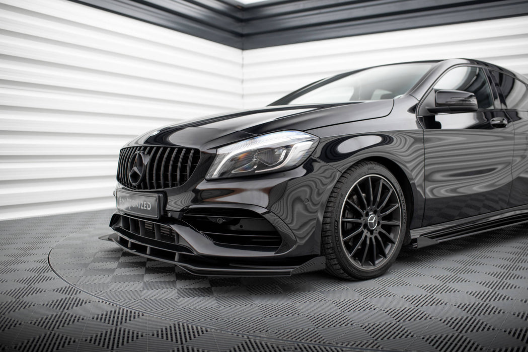 Maxton Design Front Flaps Mercedes-Benz A AMG-Line W176 Facelift