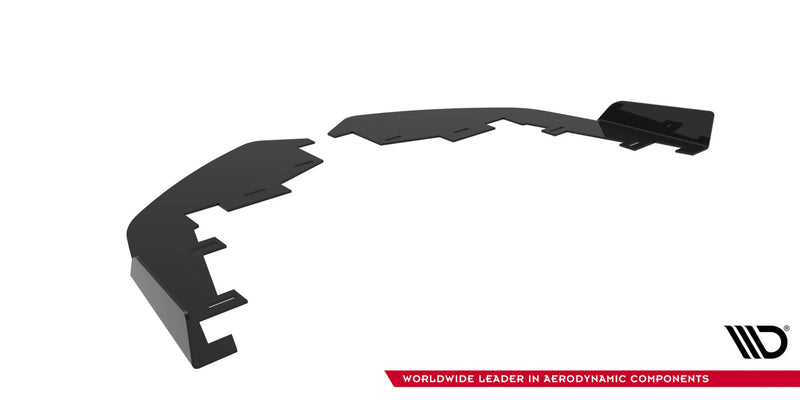 Maxton Design Front Flaps Mitsubishi Lancer EVO X