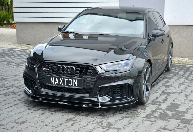 Maxton Design Front Sport Diffusor V.1 Audi RS3 8V FL Sportback