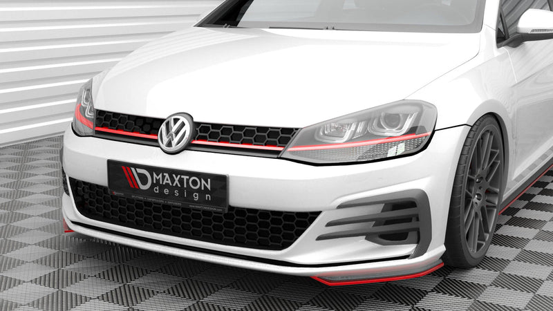Maxton Design Front Diffusor Seite Volkswagen Golf GTI Mk7 Facelift
