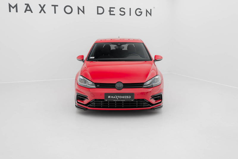 Maxton Design Front Diffusor Volkswagen Golf R / R-Line Mk7 Facelift