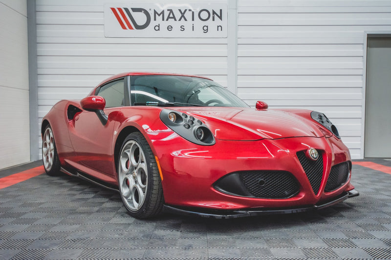 Maxton Design Front Diffusor Alfa Romeo 4C