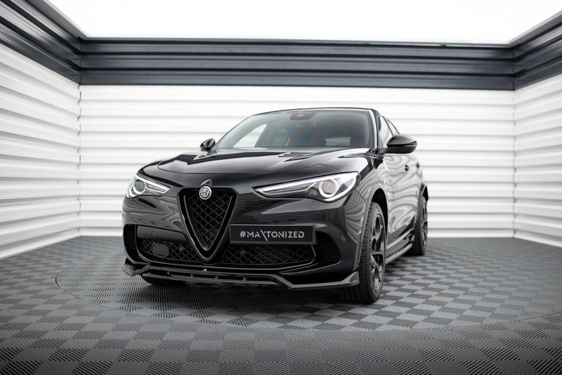 Maxton Design Front Diffusor Alfa Romeo Stelvio Quadrifoglio Mk1