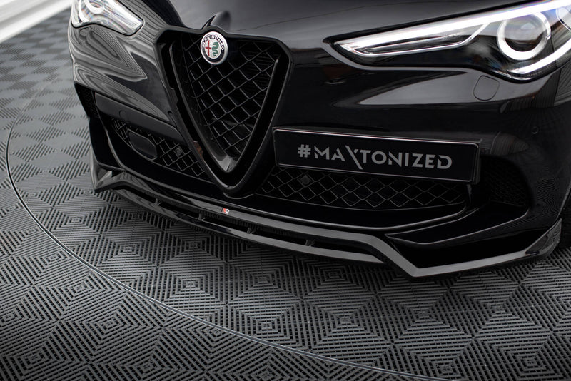 Maxton Design Front Diffusor Alfa Romeo Stelvio Quadrifoglio Mk1