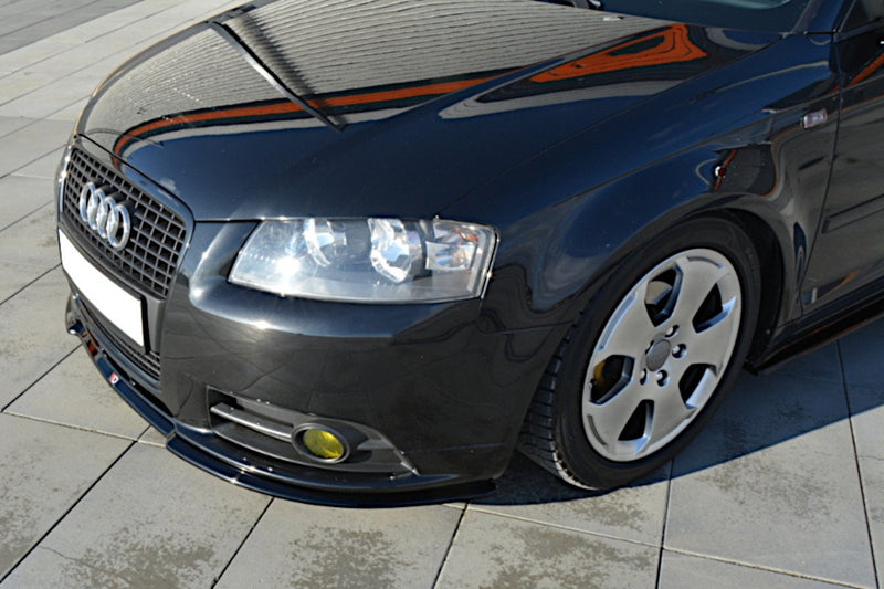 Maxton Design Splitter / Front Splitter Audi A3 S-Line 8P