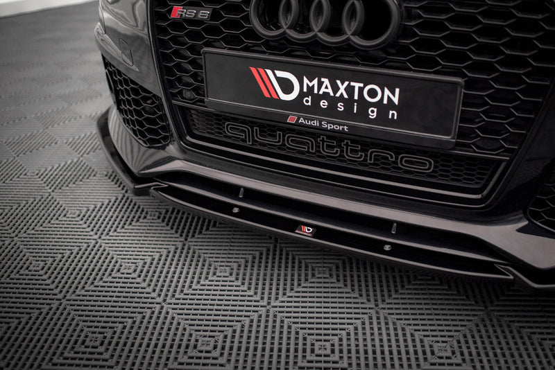 Maxton Design Front Diffusor Audi A6 RS6 Look C7