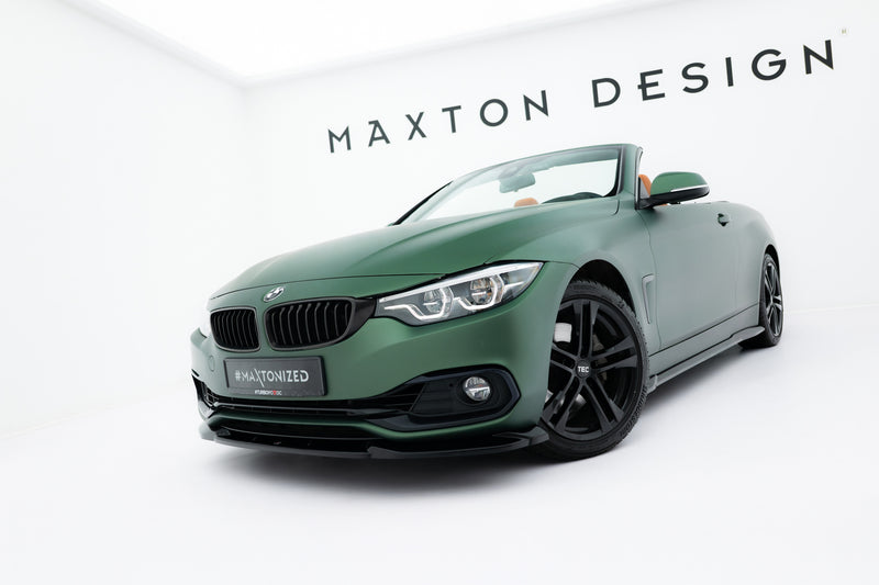Maxton Design Front Diffusor BMW 4 Cabrio / Coupe F33 / F32