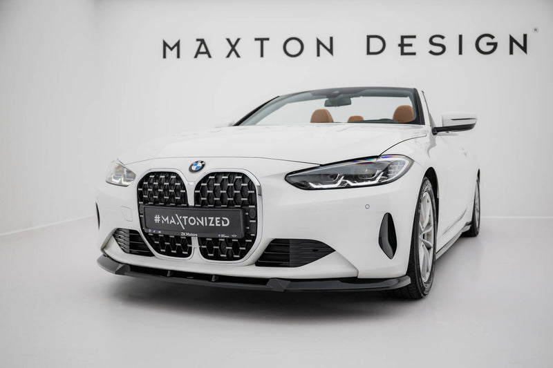 Maxton Design Front Diffusor BMW 4 Coupe / Cabrio G22 / G23