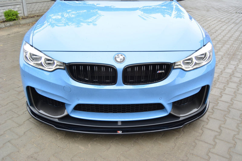 Maxton Design Splitter / Frontansatz  BMW M4 F82 M-performance