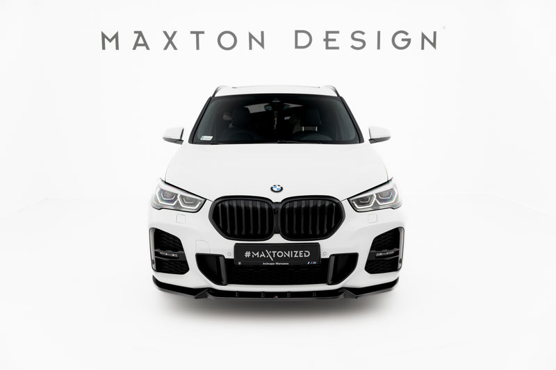 Maxton Design Front Diffusor BMW X1 M-Pack F48 Facelift