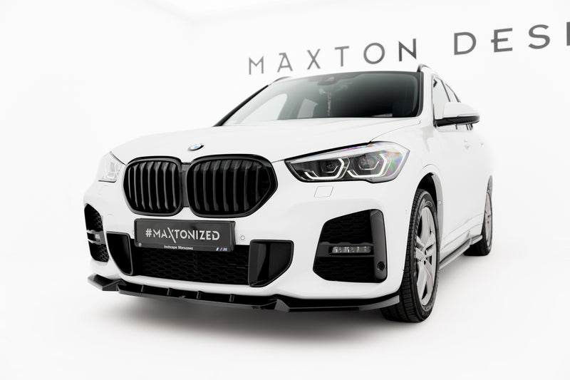 Maxton Design Front Diffusor BMW X1 M-Pack F48 Facelift
