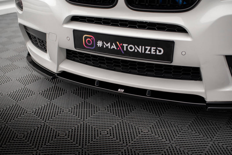 Maxton Design Front Diffuser BMW X3 M-Pack F25