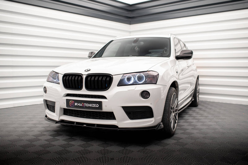 Maxton Design Front Diffuser BMW X3 M-Pack F25