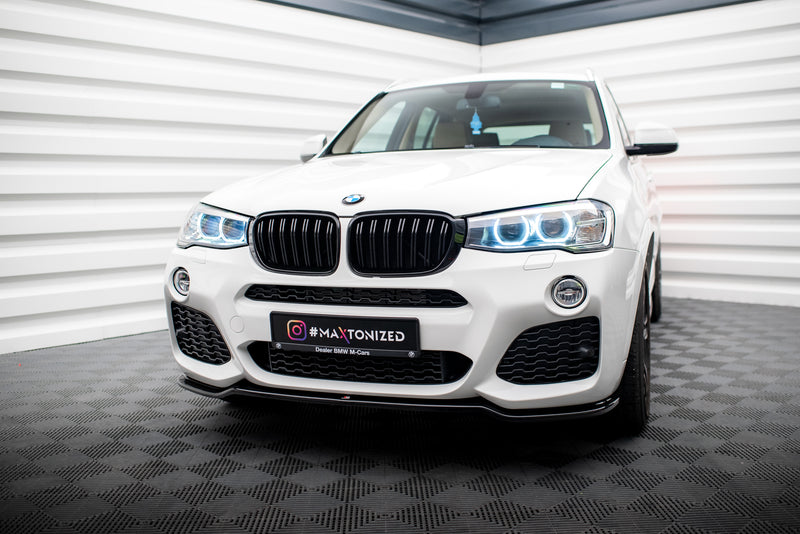 Maxton Design Front Diffusor BMW X3 M-Pack F25 Facelift