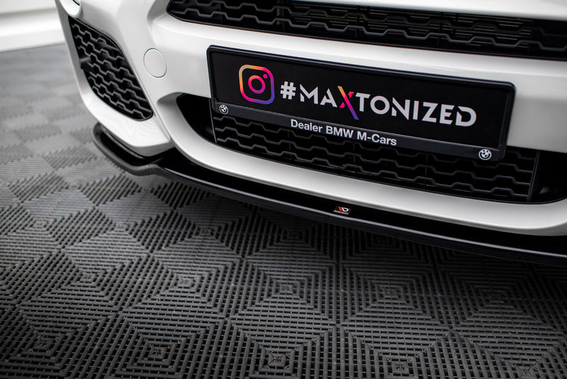 Maxton Design Front Diffusor BMW X3 M-Pack F25 Facelift