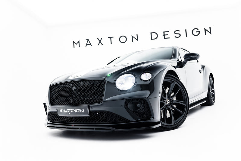 Maxton Design Front Diffuser Bentley Continental GT Coupe Mk3