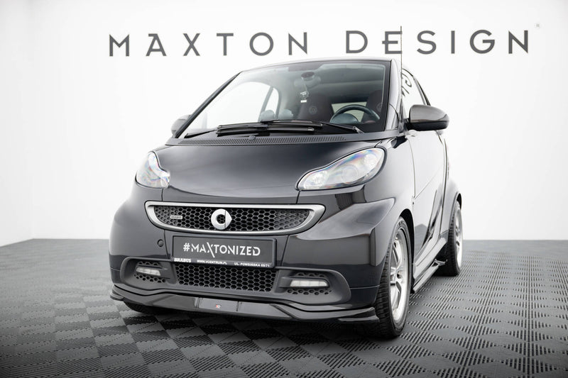 Maxton Design Front Diffusor  Brabus Smart Fortwo C451 Facelift