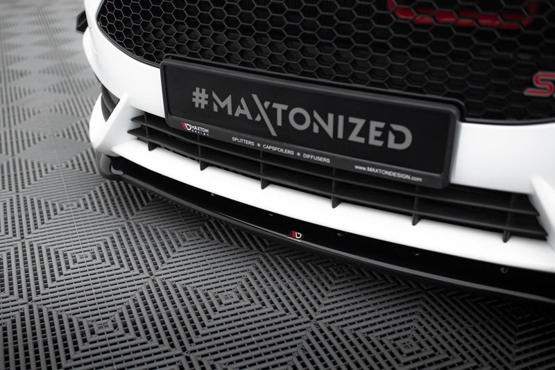 Maxton Design Front Diffusor (Cupra) Ford Fiesta ST Mk7 FL