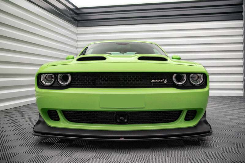 Maxton Design Front Diffuser for Dodge Challenger SRT Hellcat Widebody Mk3