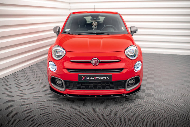 Maxton Design Front Diffusor Fiat 500X Sport Mk1 Facelift