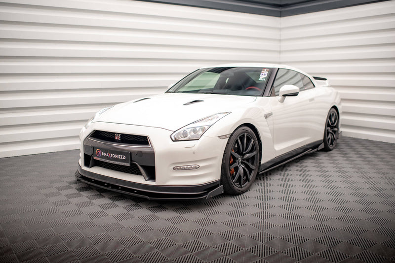 Maxton Design Front Diffusor + Flaps Nissan GTR R35 Facelift