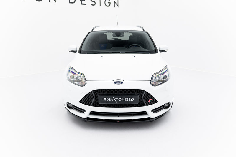 Maxton Design Front Diffuser Ford Focus ST Mk3 (Cupra)