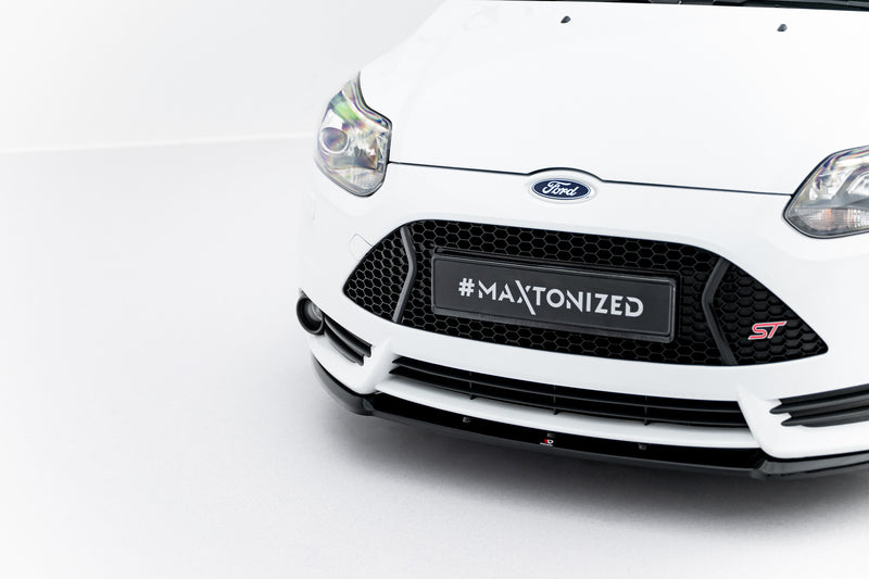 Maxton Design Front Diffuser Ford Focus ST Mk3 (Cupra)