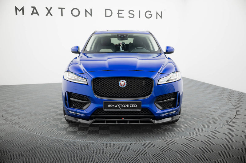 Maxton Design Front Diffusor Jaguar F-Pace R-Sport Mk1