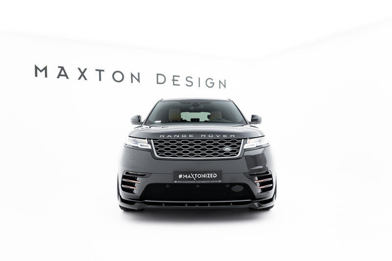 Maxton Design Front Diffuser for Land Rover Range Rover Velar R-Dynamic Mk1