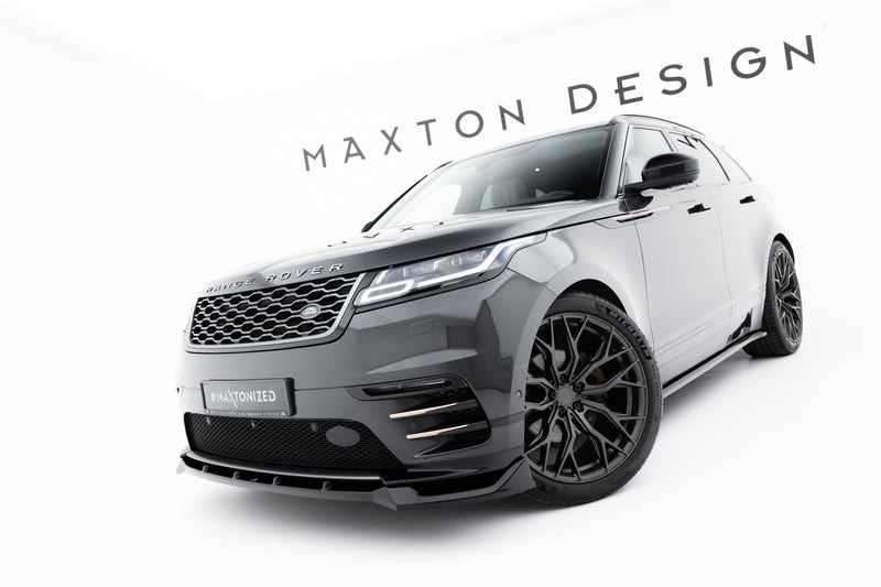 Maxton Design Front Diffuser for Land Rover Range Rover Velar R-Dynamic Mk1
