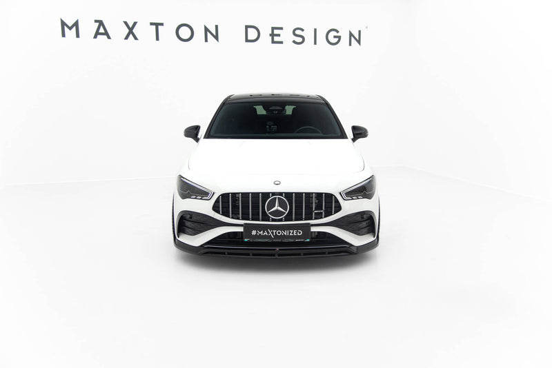 Maxton Design Front Diffusor Mercedes-AMG CLA 35 Coupe / Shooting Brake C118 Facelift / X118 Facelift
