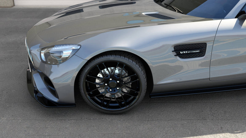 Maxton Design Front Diffuser Mercedes-AMG GT S C190 Facelift