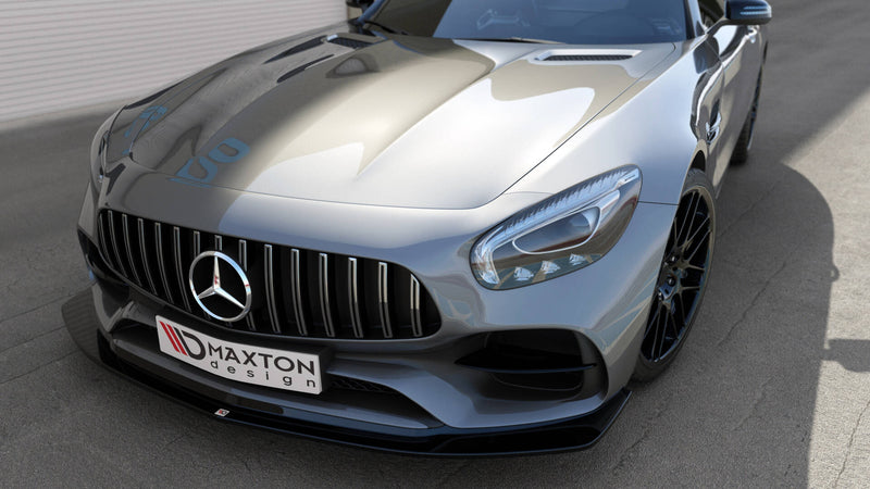 Maxton Design Front Diffuser Mercedes-AMG GT S C190 Facelift