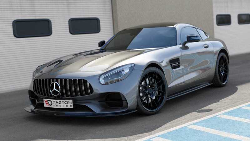Maxton Design Front Diffuser Mercedes-AMG GT S C190 Facelift
