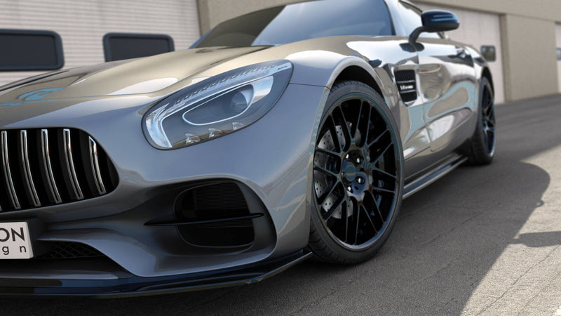 Maxton Design Front Diffuser Mercedes-AMG GT S C190 Facelift
