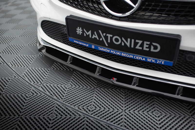 Maxton Design Front Diffuser for Mercedes-Benz CLA C117 Facelift