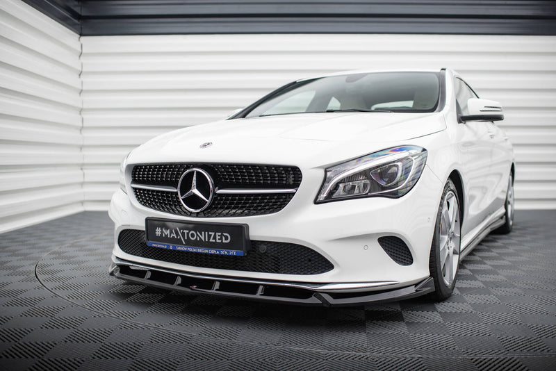 Maxton Design Front Diffuser for Mercedes-Benz CLA C117 Facelift